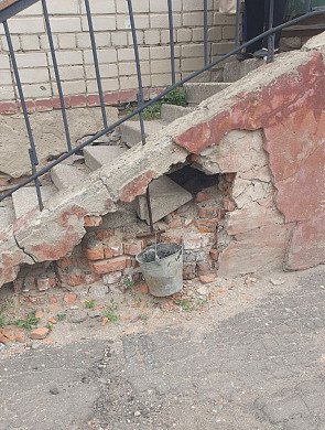 Крыльцо в ивановском доме опасно 